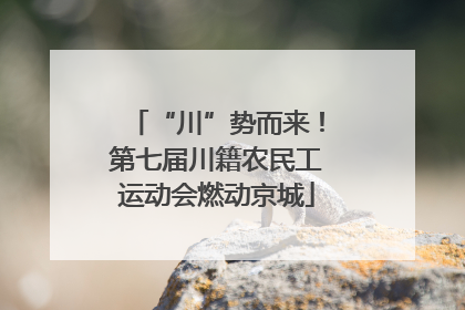 “川”势而来！第七届川籍农民工运动会燃动京城