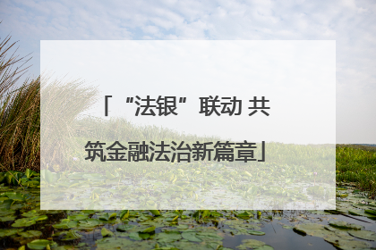 “法银”联动 共筑金融法治新篇章