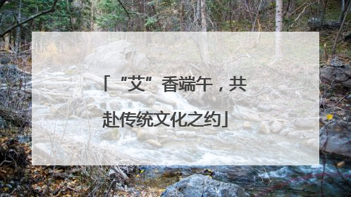 “艾”香端午，共赴传统文化之约