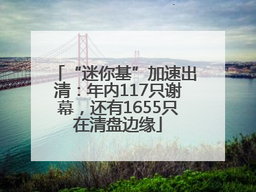 “迷你基”加速出清：年内117只谢幕，还有1655只在清盘边缘