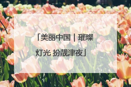 美丽中国｜璀璨灯光 扮靓津夜
