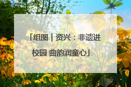 组图｜资兴：非遗进校园 曲韵润童心