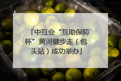 中互会“互助保障杯”黄河健步走（包头站）成功举办