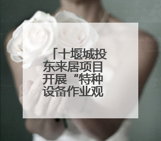 十堰城投东来居项目开展“特种设备作业观摩”活动