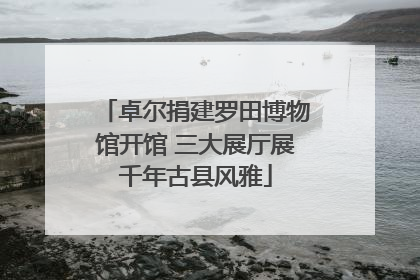 卓尔捐建罗田博物馆开馆 三大展厅展千年古县风雅