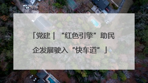 党建｜“红色引擎”助民企发展驶入“快车道”