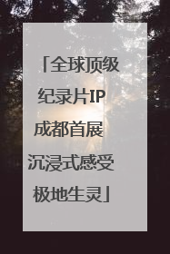 全球顶级纪录片IP成都首展 沉浸式感受极地生灵