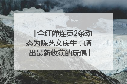 全红婵连更2条动态为陈艺文庆生，晒出最新收获的玩偶