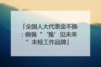 全国人大代表金不换：做强“‘豫’见未来”未检工作品牌