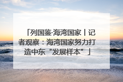 列国鉴·海湾国家丨记者观察：海湾国家努力打造中东“发展样本”