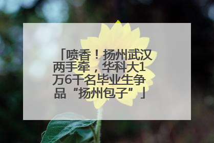 喷香！扬州武汉两手牵，华科大1万6千名毕业生争品“扬州包子”
