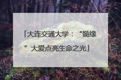 大连交通大学：“髓缘”大爱点亮生命之光