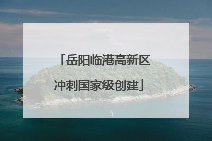 岳阳临港高新区冲刺国家级创建