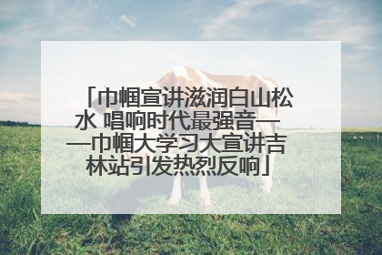 巾帼宣讲滋润白山松水 唱响时代最强音——巾帼大学习大宣讲吉林站引发热烈反响