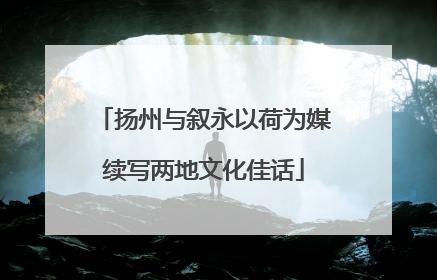 扬州与叙永以荷为媒续写两地文化佳话
