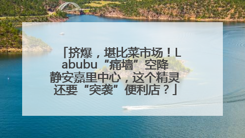 挤爆，堪比菜市场！Labubu“痛墙”空降静安嘉里中心，这个精灵还要“突袭”便利店？