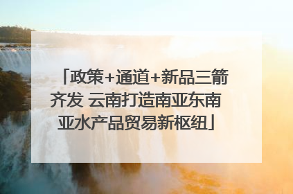 政策+通道+新品三箭齐发 云南打造南亚东南亚水产品贸易新枢纽