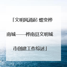 文明风涌起 蝶变桦南城——桦南县文明城市创建工作综述