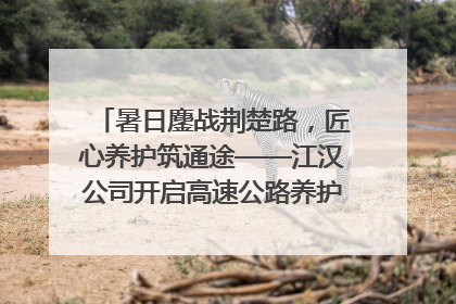 暑日鏖战荆楚路，匠心养护筑通途——江汉公司开启高速公路养护专项工程建设热潮