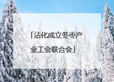 沾化成立冬枣产业工会联合会