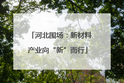 河北围场：新材料产业向“新”而行
