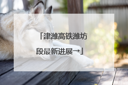 津潍高铁潍坊段最新进展→