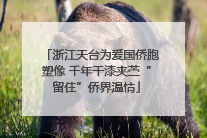 浙江天台为爱国侨胞塑像 千年干漆夹苎“留住”侨界温情