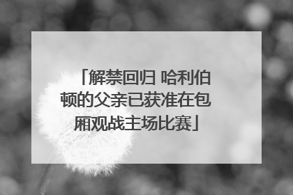 解禁回归 哈利伯顿的父亲已获准在包厢观战主场比赛