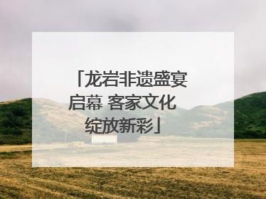 龙岩非遗盛宴启幕 客家文化绽放新彩