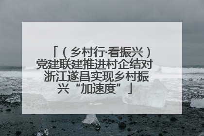 （乡村行·看振兴）党建联建推进村企结对 浙江遂昌实现乡村振兴“加速度”
