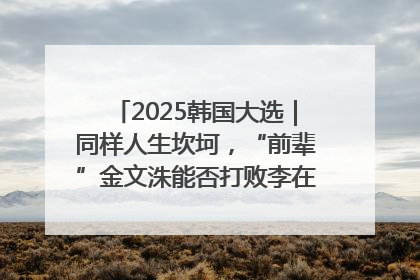 2025韩国大选｜同样人生坎坷，“前辈”金文洙能否打败李在明“逆风翻盘”？