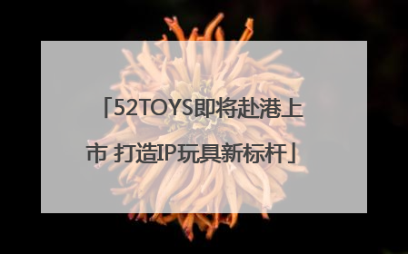 52TOYS即将赴港上市 打造IP玩具新标杆