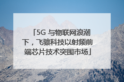 5G 与物联网浪潮下，飞骧科技以射频前端芯片技术突围市场